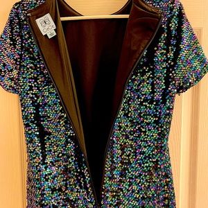 Size Small CeCe multicolored sequined dress.